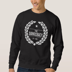 De Danocracy Caesar BLACK Pull Over Sweatshirt