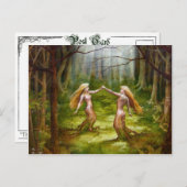 De dans briefkaart (Voorkant / Achterkant)