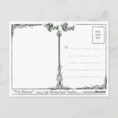 De dans briefkaart (Achterkant)