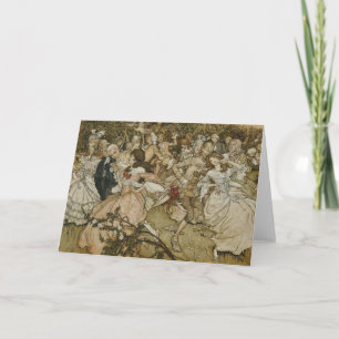 De dans in de Cupido's Alley Bedankkaart