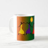 De dans koffiemok (Voorkant links)