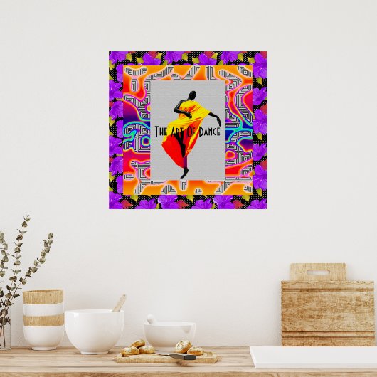 De dans poster (Keuken)