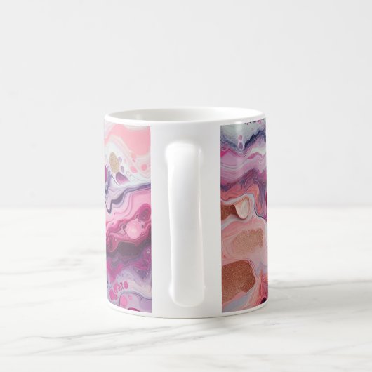 De dans van de tijd koffiemok (Handvat)