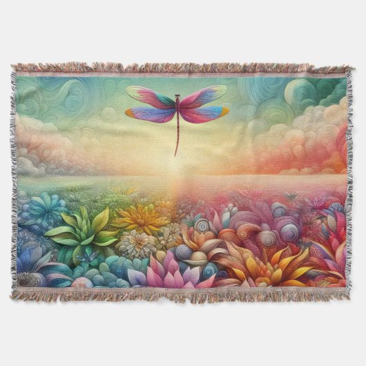 De Dans van Dragonfly Deken (Voorkant)