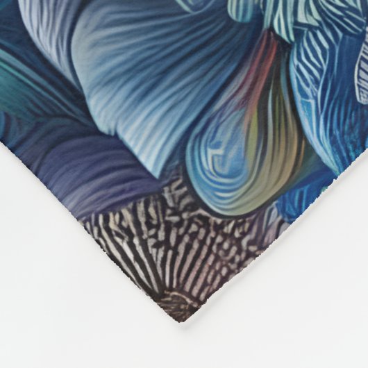 De Dans van Dragonfly Fleece Deken (Hoek)