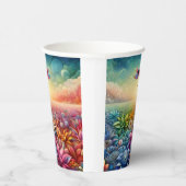 De Dans van Dragonfly Papieren Bekers (Rechts)