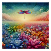 De Dans van Dragonfly Perfect Poster (Voorkant)