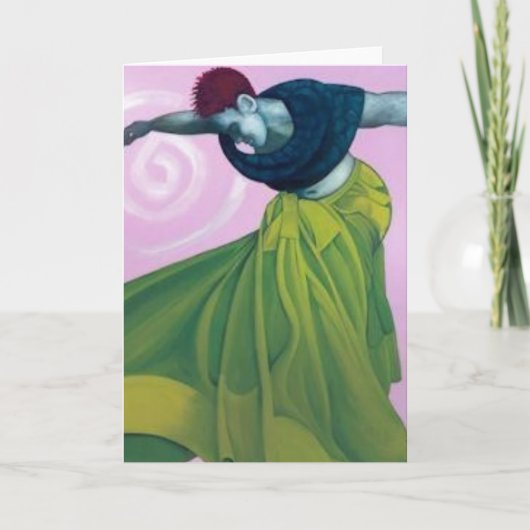 De Dans van een Bevrijde Vrouw Kaart (Voorkant)