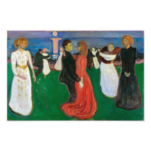 De dans van het leven Edvard Munch Foto Afdruk