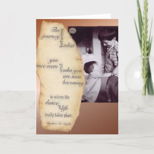 De dans van het Wenskaart van het Leven Kaart