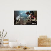 De dans van Vengeance Goat en de Rode Baron Poster (Keuken)