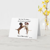 De dansende Kaart van het Jubileum van Bull (Gele Bloem)