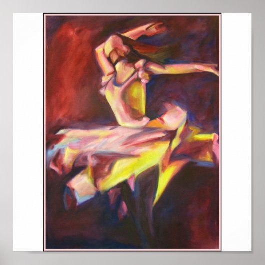 De danser poster (Voorkant)