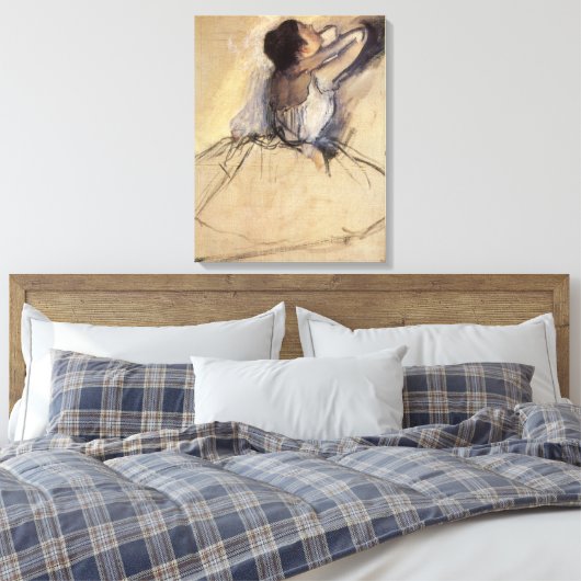 De danser van Edgar Degas,  Ballerina Art Canvas Afdruk (Insitu (Slaapkamer))