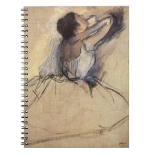 De danser van Edgar Degas, Ballerina Art Notitieboek