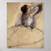 De danser van Edgar Degas, Ballerina Art Poster (Voorkant)