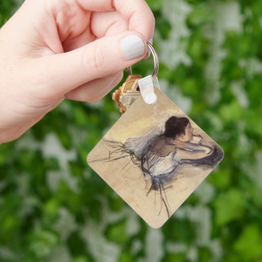 De danser van Edgar Degas,  Ballerina Art Sleutelhanger (Hand)
