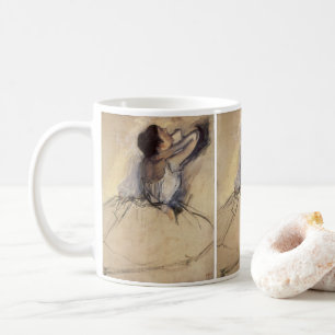 De Danser van Edgar Degas, Vintage Ballerina Kunst Koffiemok