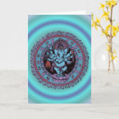 De Danser van Ganesh Kaart (Gele Bloem)