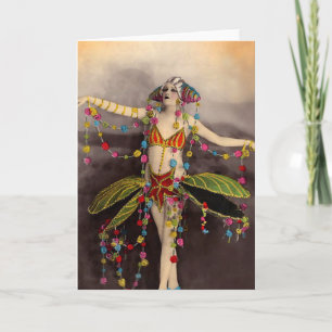 De Danser van het Casino van Parisienne Kaart