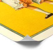 De danserende kip - theaterafdrukken poster (Hoek)