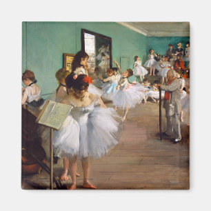 De dansklasse door Edgar Degas Magneet