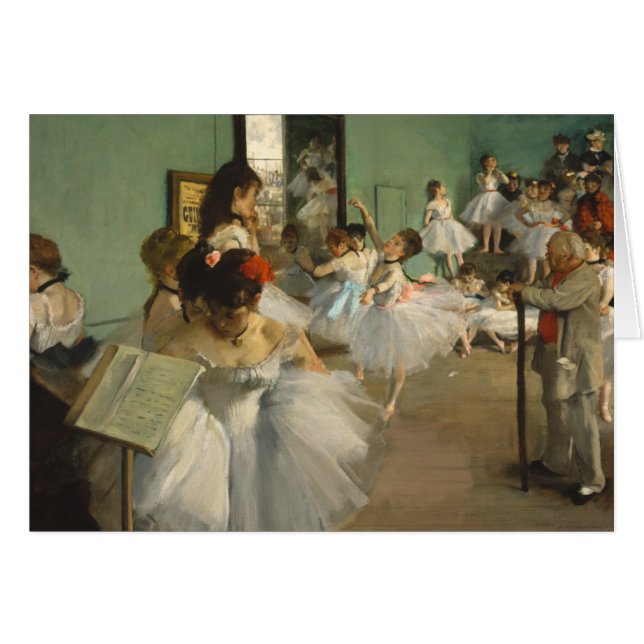 De dansklasse. Edgar Degas (Voorkant Horizontaal)