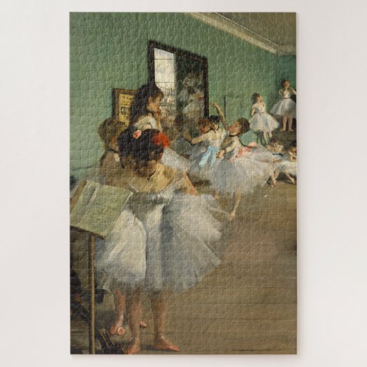 De dansklasse - Edgar Degas - Ballet Dancer Legpuzzel (Verticaal)