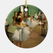 De dansklasse | Edgar Degas Keramisch Ornament (Achterkant)