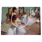 De dansklasse, Edgar Degas Large Gift Bag Groot Cadeauzakje (Voorkant)