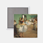 De dansklasse | Edgar Degas Magneet (Voorkant / Achterkant)