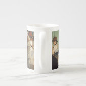 De dansklasse Edgar Degas Porselein Kop (Achterkant)