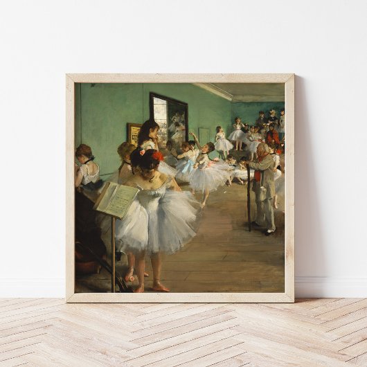 De dansklasse | Edgar Degas Poster