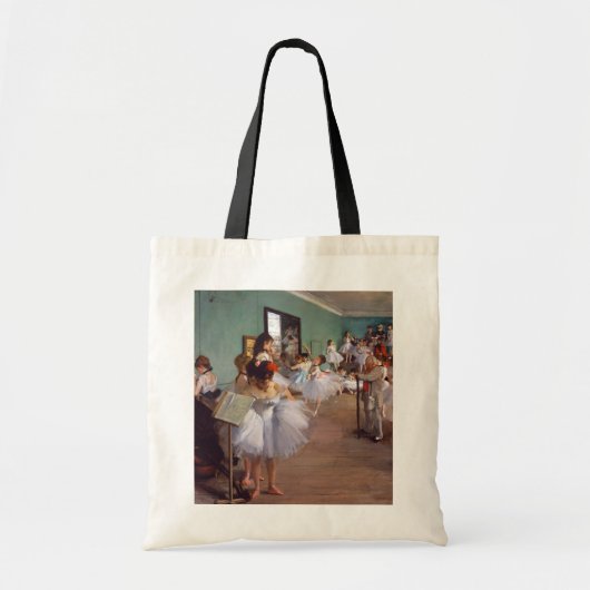 De dansklasse, Edgar Degas Tote Bag (Voorkant)
