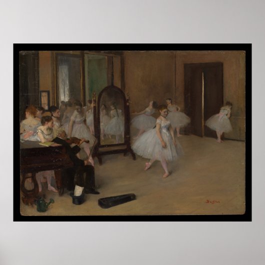 De dansklasse poster (Voorkant)