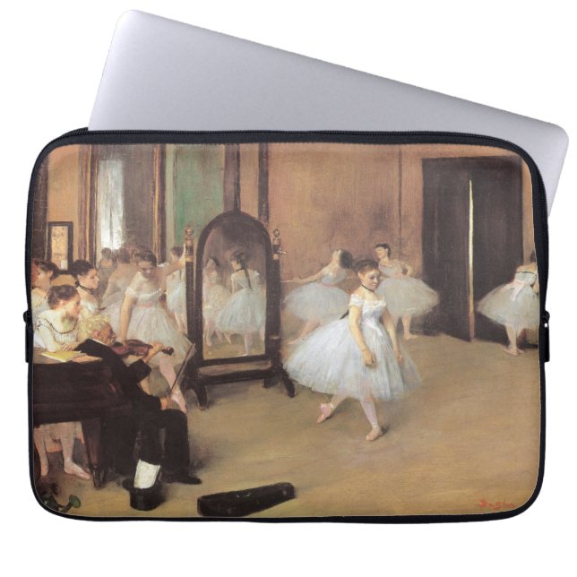 De dansklasse van Edgar Degas,  ballet Laptop Sleeve (Voorkant)