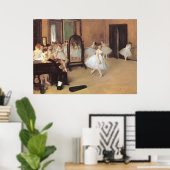 De dansklasse van Edgar Degas,  ballet Poster (Thuiskantoor)