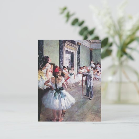 De dansklasse van Edgar Degas, balletkunst (Staand voorkant)