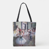 De dansklasse van Edgar Degas, balletkunst Draagtas (Achterkant)