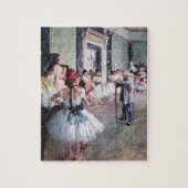De dansklasse van Edgar Degas,  balletkunst Legpuzzel (Verticaal)