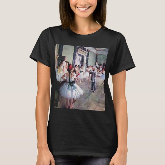 De dansklasse van Edgar Degas,  balletkunst T-shirt (Voorkant)