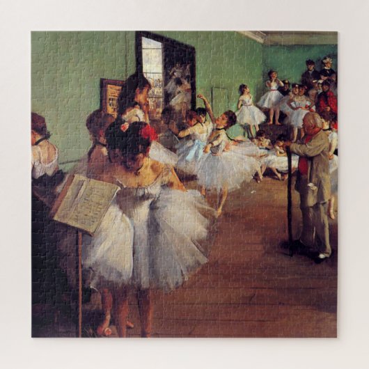 De dansklasse van Edgar Degas Legpuzzel (Verticaal)