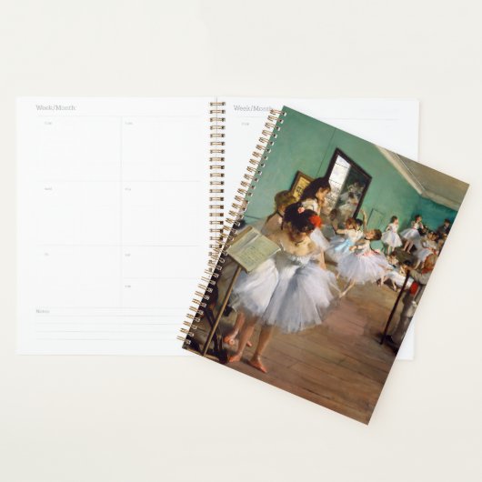 De dansklasse van Edgar Degas Planner (Display)