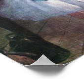 De dansklasse van Edgar Degas Poster (Hoek)