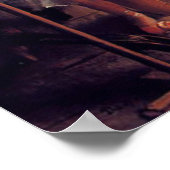 De dansklasse van Edgar Degas Poster (Hoek)