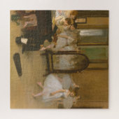 De dansles (1870) Edgar Degas Legpuzzel (Horizontaal)