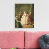 De dansles canvas afdruk (Insitu (Woonkamer))