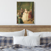 De dansles canvas afdruk (Insitu (Slaapkamer))