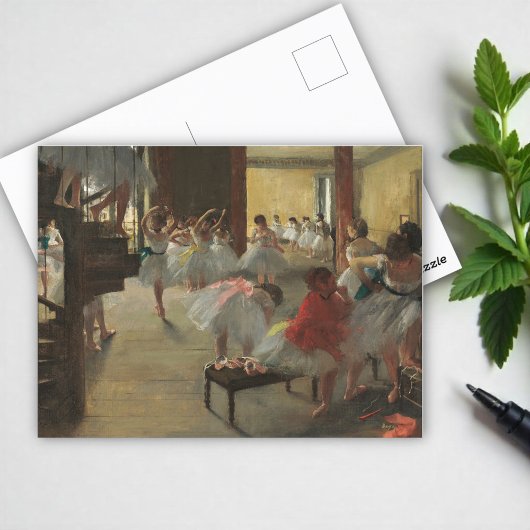 De dansles, Degas Art Briefkaart