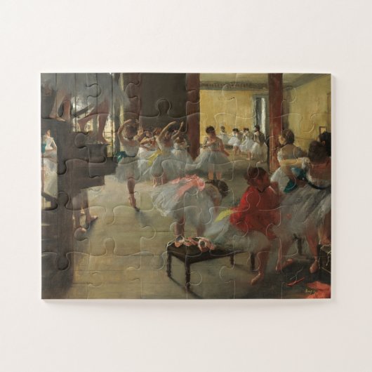 De dansles, Degas Art Legpuzzel (Horizontaal)